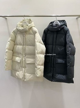 class韩国直邮102914 gallery 韩代2025款  鹅绒8:2连帽羽绒服