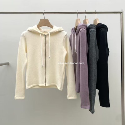 国现class韩国直邮010713 LEGACY BONE 韩代26福利连帽针织开衫