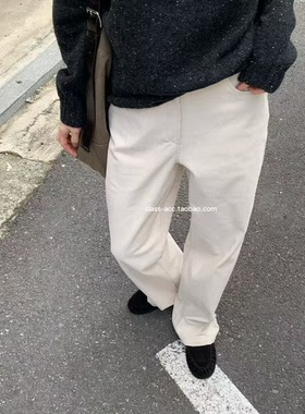 class韩国直邮122911 TASTE 韩代25福利内里加绒灯芯绒休闲裤