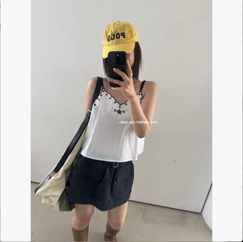 class韩国直邮061829 OLI SEOUL 韩代2026款  休闲工装裙裤