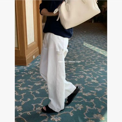 class韩国直邮022605 OUNCE 韩代2026款  休闲工装裤