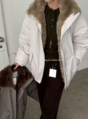 class韩国直邮113017 Alter 韩代2025款  鸭绒9:1毛领羽绒服