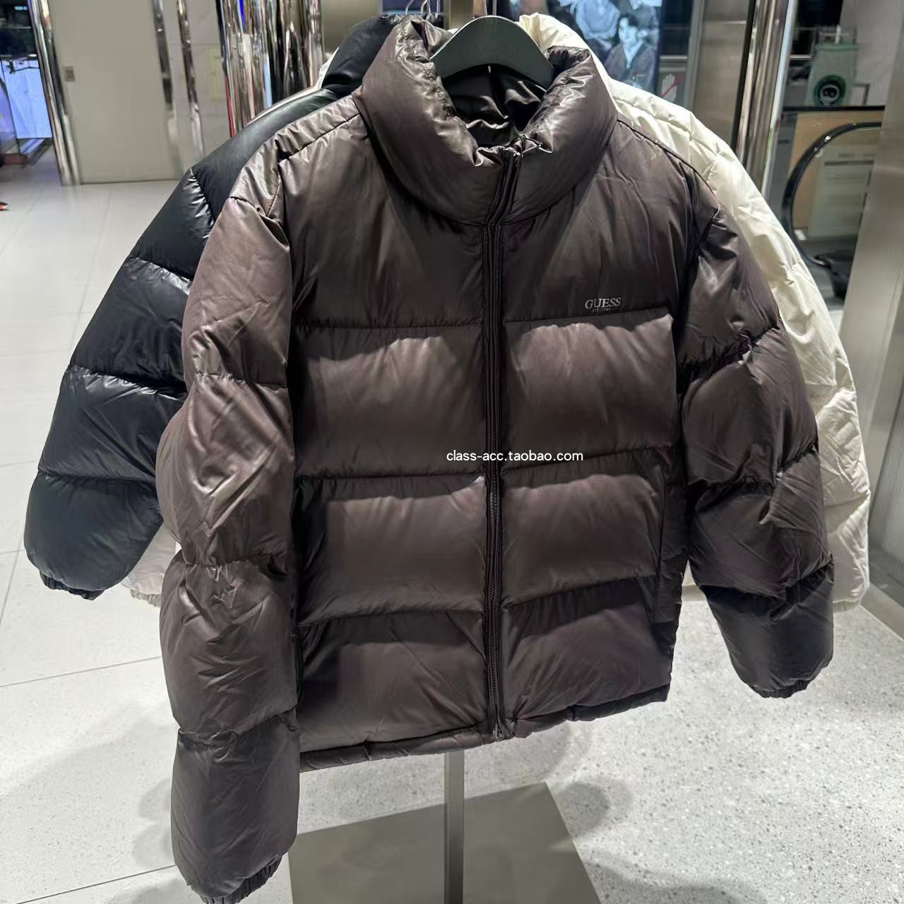 class韩国直邮120817 Guess 韩代2025款  鸭绒羽绒服