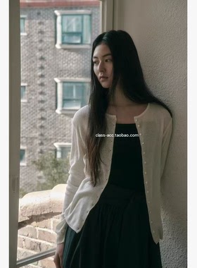 class韩国直邮030306 gallery 韩代2026款  羊毛30针织开衫