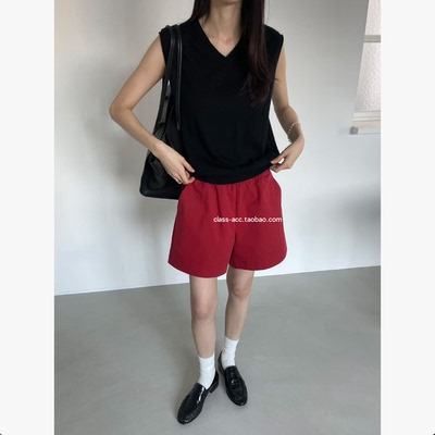 class韩国直邮1033114 FEBRUARY.11 韩代2026款  松紧腰短裤