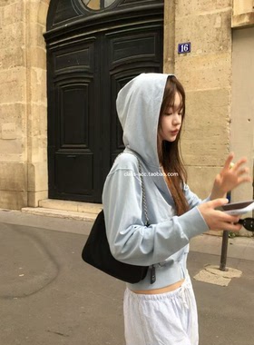 class韩国直邮010415 VEGETABLE 韩代2026福利款  连帽卫衣