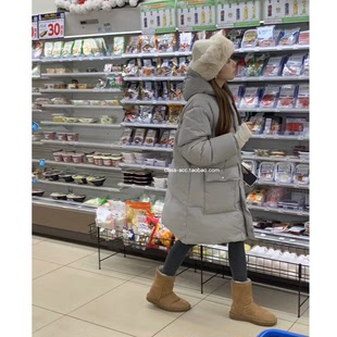 2长款 class韩国直邮121107 鸭绒8 韩代2025款 羽绒服 OUNCE