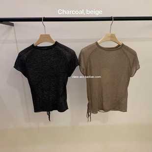 国现class韩国直邮010403 VEGETABLE 韩代2026福利款亮片短袖小衫