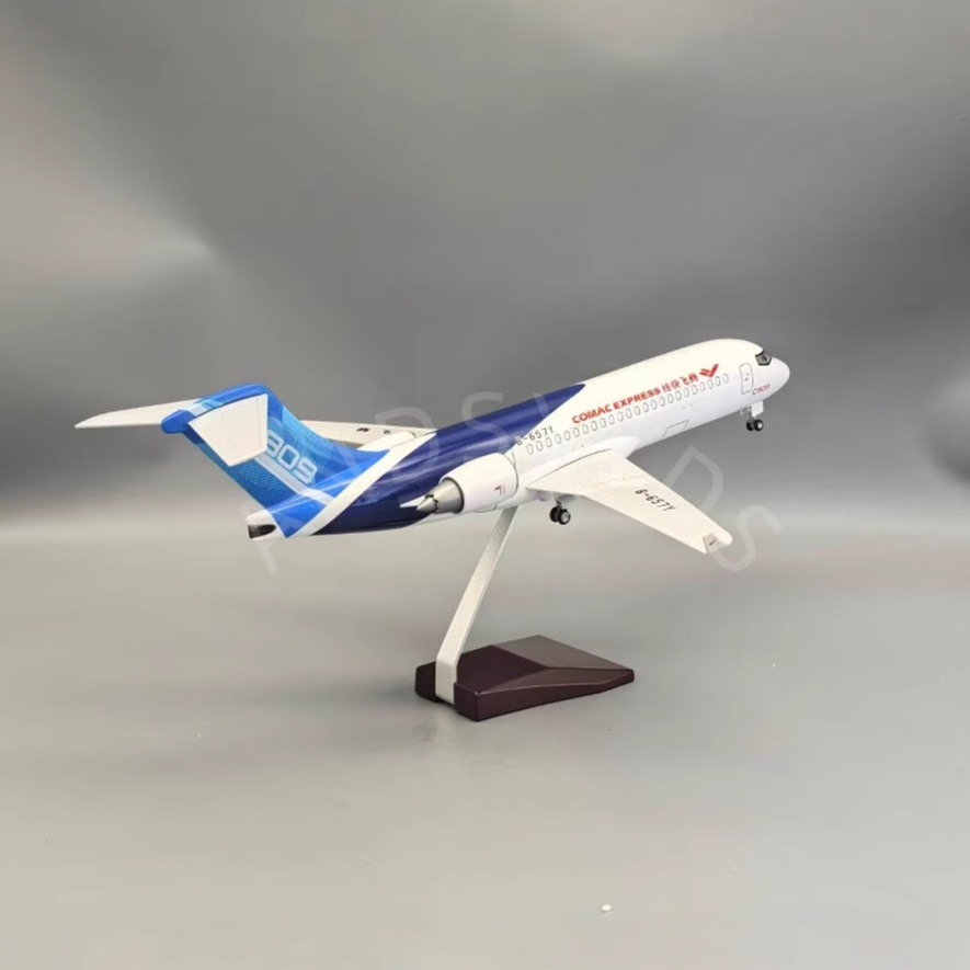 47CM商飞快线中国商飞C919仿真民航客机飞机模型摆件礼物礼品