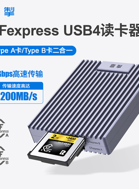 CFexpress4.0 A卡/B卡雷电高速读卡器适用G240TG480T160G320G A卡