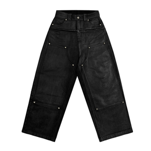 DROP3 水钻压蜡黑伐木原牛仔裤 DRILL JEANS WAXED TecNineGroup