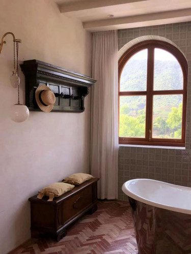 缀之林壁饰橡木置物架壁挂