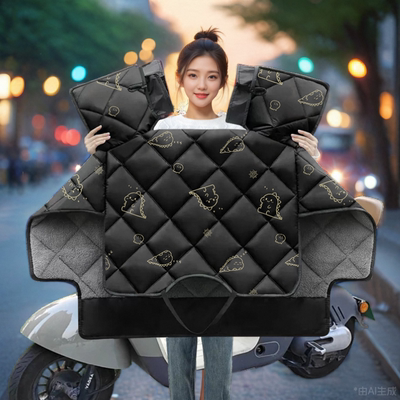 适用25款九号MZmax/MZmix挡风被