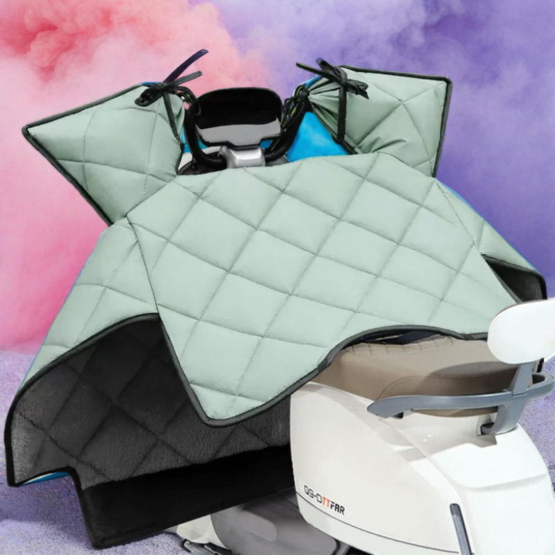 爱玛爱朵QB50电动车冬季挡风被