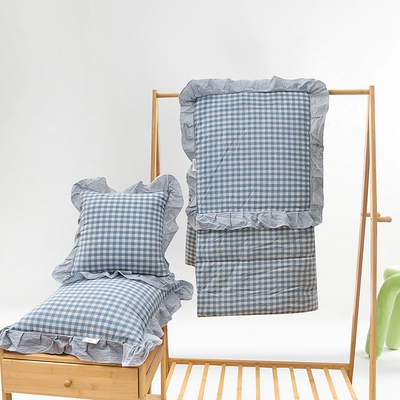 A类全棉两用抱枕被水洗棉车载靠垫二合一办公室沙发午休折叠被子