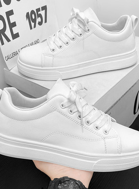 F001现货春秋季运动鞋子男鞋新款白色休闲时尚小白鞋韩版黑色板鞋
