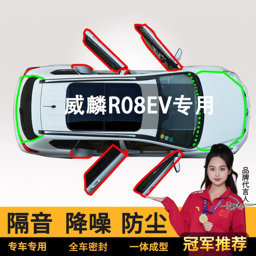 威麟R08EV专用全车密封隔音条