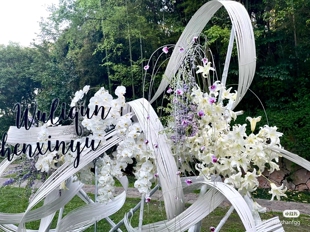 创意特色花艺婚庆竹编竹排道具 橱窗造景竹条展厅竹篾竹艺材料