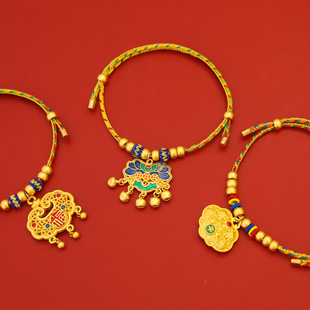 狗狗项链猫咪项圈大中小型犬宠物狗脖圈平安锁长命锁宠物铃铛项圈