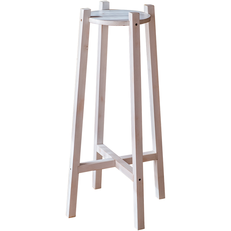 极速实木花架客厅置物架阳台多肉绿萝花盆架落地花几.盆栽植物架