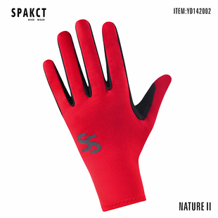 思帕客秋冬季新款骑行手套男全指公路自行车抓绒保暖长指手套女