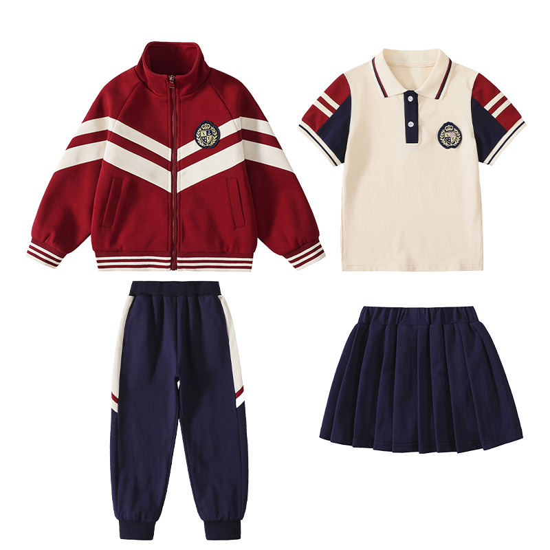 春秋装幼儿园园服激萌马