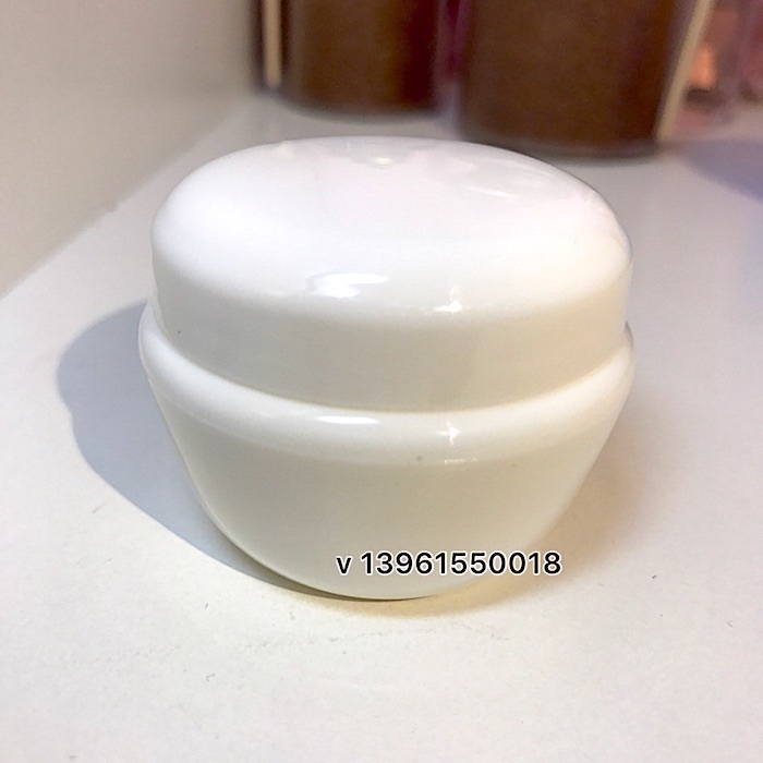 30g白色面霜塑料分裝瓶小樣瓶帶蓋瓶收納瓶五彩瓶食品級材質瓶