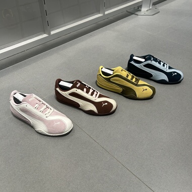 PUMA彪马BELLA V2 SUEDE 男女同款复古撞色磨毛皮革薄底鞋404709