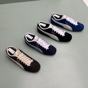 PUMA彪马TACKLE男女款反毛皮复古薄底拼色磨毛烫金休闲鞋 404456