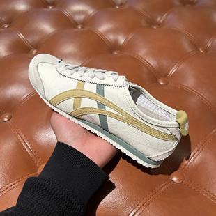 Onitsuka Tiger鬼塚虎MEXICO 66米黄色男女鞋复古休闲鞋1183A201