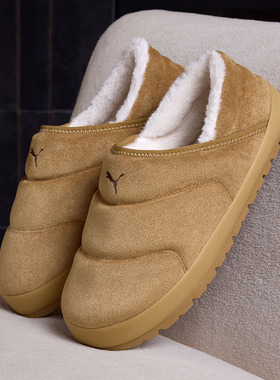PUMA彪马正品男女同款复古灯芯绒轻便一脚蹬两穿休闲鞋拖鞋406792
