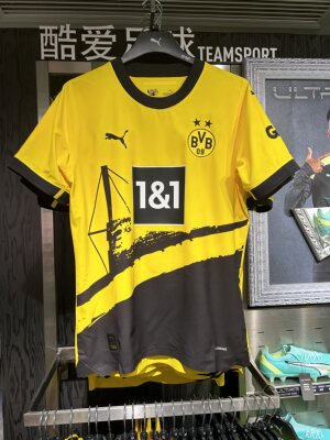 PUMA彪马23-24多特蒙德BVB主场球员版球迷版球衣770604 770603