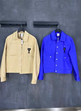 彪马PUMA X AMI JACKET联名款 男子休闲翻领梭织外套夹克534065