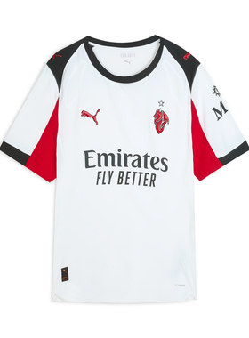 PUMA彪马25/26男子AC米兰客场球员版球衣吸湿速干短袖球衣779970