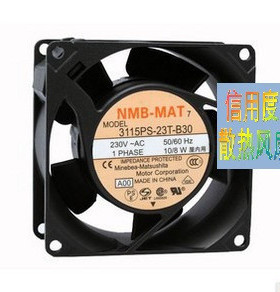 日本NMB 3115PS-23W-B30 8038 8cm8厘米230V变频器交流工业风扇