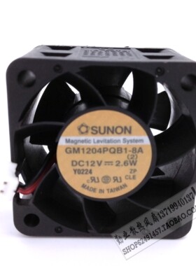建准SUNON 4028  4厘米1U2U服务器风扇12V 2.6W GM1204PQB1-8A