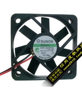 建准SUNON 5010 5CM/厘米 12V1.1W 磁悬浮风扇 KDE1205PFV2