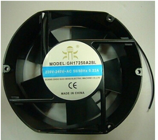 MODEL GH17250A2BL GH17250A2SL 17CM 220V数控机床车床散热风扇