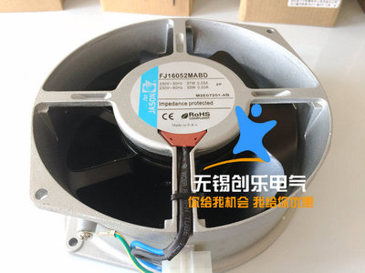 现货正品JASON滚珠散热风扇风机 FJ16052MABD冷却通风机AC220V