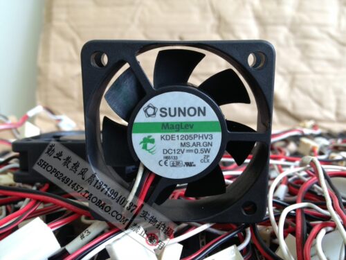 建准SUNON 5015 磁悬浮静音风扇12V 0.5W KDE1205PHV3