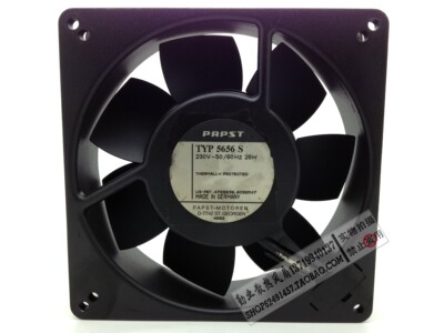 德国EBMPAPST TYP5656S 230V 13538 135*135*38 全金属耐高温风扇