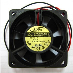 原装全新ADDA 6025 24V 6CM/厘米 AD0624HB-A71GL 变频器散热风扇