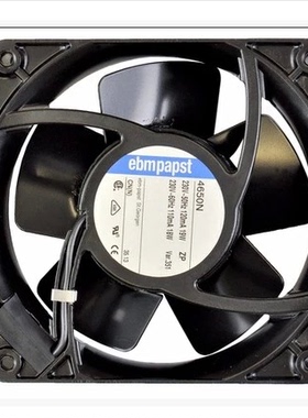 PAPST 4650N 12038 220V 12CM/厘米  双滚珠 金属交流散热风扇