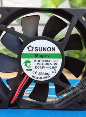 KDE1206PFV3 SUNON/建准6010 6CM 12V 0.6W  磁悬浮CPU超静音风扇