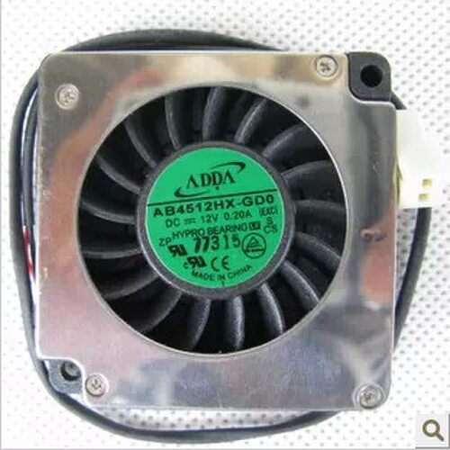 原装ADDA AB4512HX-GD0 4CM 4510 12V 0.20A 涡轮鼓风机离心风扇