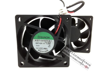 台湾 SUNON建准 6025 磁悬浮散热风扇 KDE1206PTV1 6CM 2V 1.8W