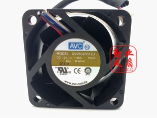 台湾AVC 5028 5CM暴力风扇 12V 1.65A DV05028B12U PWM功能