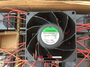 建準(zhǔn) 8038 24V 9.6W 8cm 全新原裝 變頻器滾珠風(fēng)扇 PMD2408PMB1
