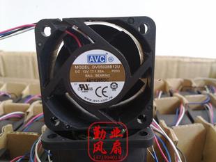 台湾AVC 5028 5CM大风量风扇 12V 1.65A DV05028B12U PWM温控
