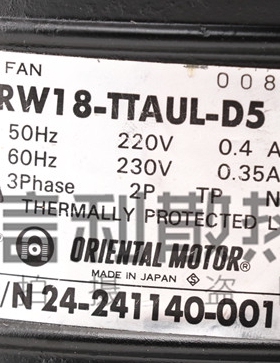 MRW18-TTAUL-D5 MRW18-DTA-F4 F1 BTA TTA  D1080-742 ORIX风扇